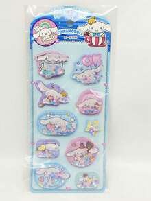 Cartoon Animation, Cute & Fresh, Suitable For Both Men And Women, Purple Big Blue Dog, Pink, Yellow Pudding, Pink Kitty, Purple Star Rabbit, Cartoon 3D Stickers, Shaking Water Stickers, Shaking Stickers, Redeemable Gifts, Business Gifts, Advertising Gifts, Promotional Gifts, Welfare Gifts, Holiday Gifts - Multicolor - View 5