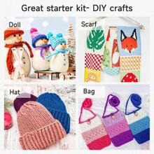 113 Piece Crochet Kit With Yarn Setu2013 1600 Yards Assorted Yarn Knitting And Crochet, 73PCS Crochet Accessories Set Including Hooks, Knitting Needles More Beginner Kit - 鉤針編織套組 + 帆布包 - 查看 5