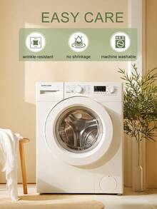 1pc Waterproof Fitted Sheet, Bedding, Stitch Fitted Sheet, Skin-Friendly Mattress Cover, Soft And Comfortable Bedding For Bedroom, Room Decor, 11.8 Inch Deep Pocket Cooling Breathable Quilted Square Lattice Fitted Sheet For All Seasons, For Single, Twin, Full, Queen And King Size, Solid Color Mattress Protective Cover, Dustproof, Comfortable And Machine Washable - Deep Black - View 7