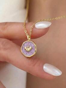 قلادة سلسلة صليب صغير - مجوهرات مسيحية أنيقة وبسيطة، مناسبة للنساء والمراهقات، يمكن ارتداؤها طوال العام في عيد الميلاد وعيد الشكر وعيد الأم