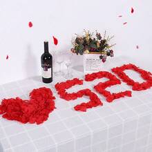 1000pcs Romantic Style Non-Woven Simulated Rose Petals,Romantic Handmade Flowers,Suitable For Wedding Party Room Layout Home Decoration,Birthday Decoration,Table Centerpieces,Bedroom Decoration,Room Decoration,Bathroom Decoration,Valentine's Day Gift,Graduation Ceremony Party Decoration Party Favors Bride Gifts Birthday Birthday Decorations Party Decorations Bachelorette - Đỏ - Xem 8