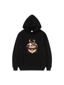 Disneyss Frozen Elsas Olaf Anna Pattern Woman Fleece Loose White Autumn Tops Clothes Pullovers Ladies Cheap Hoodies Sweatshirts - màu đen - Xem 1