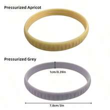 2pcs Sports Silicone Small Patella Strap Knee Support Band, Basketball Football Joint Protection Equipment Circle, Shock-Absorbing Elastic Fixation