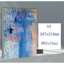 60-Sheet (120-Page) Thick Sketchbook, 140g, For Students 2088-2230 - 2230 Pôr do sol - 查看 1
