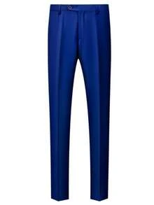 Male Groom Wedding Blazers High Quality Dress Jacket Coat Pants Vest Men 3 Pieces Set Formal Slim Tuxedo Prom Suit Business Networking Formal Tuxedo Prom Suit Work Office Suit - Royal Blue - View 7