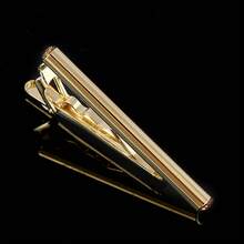 Men's Business Casual Round Tie Clip Valentine's Day Gift,Anniversary Gift Fashion Luxury Men's French Shirt Formal Suit Metal Tie Clips - 1 - 查看 2