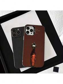 Funda para teléfono D-Death S-Stranding 2 compatible con 16,15,14,13,12,11,Pro,Max,Plus,Mini,XS,SE, anti-caída, negra mate, parachoques duro, cubierta compatible con funda  17 pro max, funda  17 pro, funda  17, funda  16, funda  16 pro max, funda  15 - Z1 - Ver 2