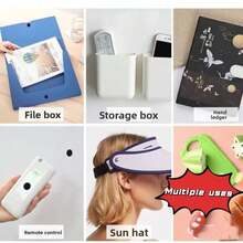 1000pcs/500pairs Double-Sided Nylon Self-Adhesive Hook And Loop Fastener Tape, 1/1.5/2cm Diameter, Suitable For Sewing, Photos, Home, Repair, Black And White, Back To School Supplies, Office, 2pcs/1 Pair - 1000pcs500pairs - View 8