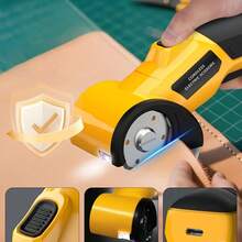 Cordless Electric Scissors With Automatic Fabric Cutting System, Suitable For Clothing, Carpets And Industrial Use - Multicolor - View 3