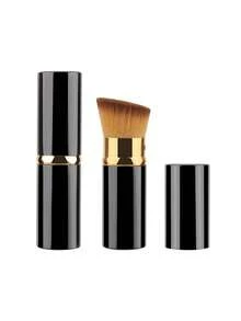 1支/3支装新款可伸缩化妆刷，多功能化妆工具套装，包含腮红刷、散粉刷、粉底刷、遮瑕刷、修容刷、古铜粉刷、散粉刷、粉底刷、腮红刷 - 彩色 - 查看 22