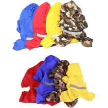 Manteau imperméable pour chien, manteau de pluie réfléchissant, manteau de pluie à double couche pour chien, manteau de pluie pour animaux de compagnie adapté aux petits chiens, veste de pluie pour animaux de compagnie avec capuche respirante - Jaune citron - Voir 11