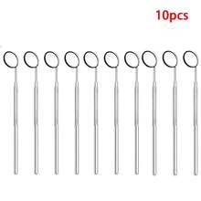 Multifunctional Handheld Mirror, Dental Inspection Mirror, Round Mirror, Detachable, Oral Mirror, Professional Dental Tool, Reusable, Handheld Mirror, Stainless Steel Eyelash Mirror, Thin Design Fits Narrow Spaces, High-Quality Glass, Precise Visualization, No Double Image, Durable Material, For Eyelash Extension, Suitable For Dental Examination - Multicolor - View 18