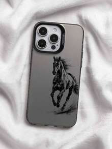 Horse Pattern Phone Case, Compatible With IPhone And Galaxy - Multicolor - View 1
