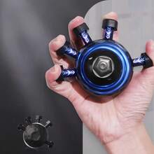 1pc Adjustable Grip Strength Stress-Relieving Toy With Textured Surface, A Stress-Relieving Toy For Teenagers, Fingertip Toy, Suitable For Fitness Enthusiasts, Those With High Daily Work And Study Pressure, Durable Hand Muscle Exerciser, / Pink/Black Perfect Valentine's Day Gift, Hand Grip Strength Tester, Fitness Equipment, Forearm Trainer, Hand Grip Strength Enhancer, A Holiday Gift For Your Boyfriend - Multicolor - View 2