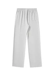 Men's Casual Old Money Men Sports Pants - Light Grey - View 5