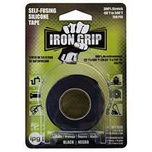 Iron Grip SGN110 - Cinta de reparación de silicona autofusible, 2.57 x 3 m,(Negro) - Multicolor - Ver 1