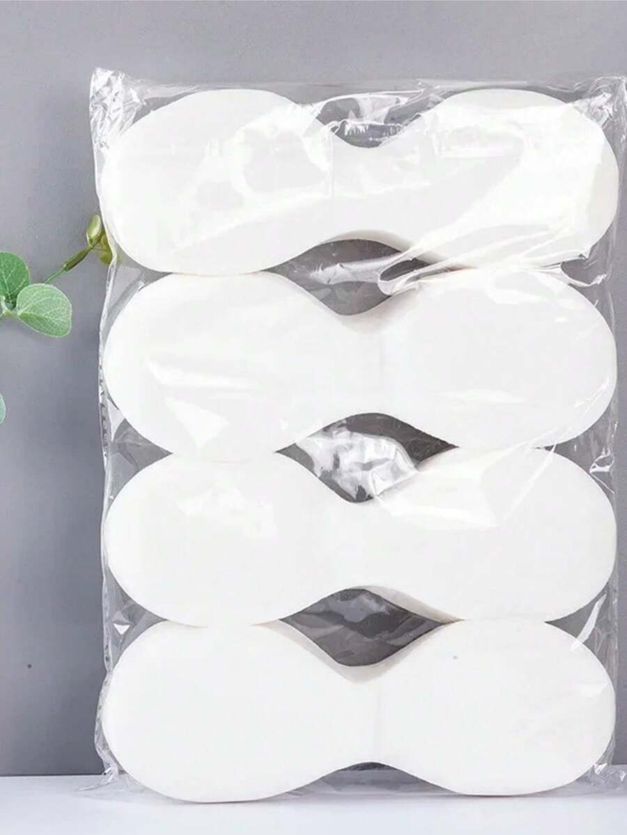 10/20/30/50/100/200pcs Disposable Paper Eye Masks, Ultra-Thin Natural Cotton Eye Patches, Women Eye Care Stickers, SPA Eye Masks, Facial Care Tools - Multicolor - View 1