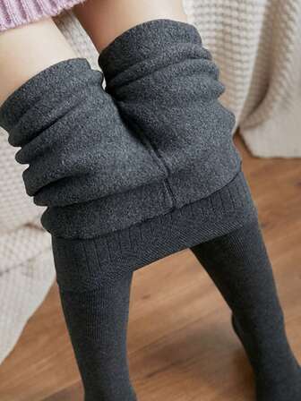 1双女士高腰加厚天鹅绒连裤袜 300克（黑色/深灰色/浅灰色）