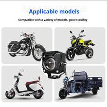 Universal Square LED Auxiliary Lights For Cars Motorcycles SUVs - Mini Cube Super Bright White Yellow Hi/Lo Beam Spot Lights For Enhanced Road Off-Road Lighting - A - View 9