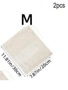 2 Stück/3 Stück/4 Stück verstärkte Mesh-Filterbeutel, Gaze-Beutel, geeignet für die Zubereitung von Heilkräutern, Fleischsuppe, Sojamilch-Filtration - Verschiedenfarbig - Übersicht 11