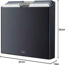 Joseph Joseph Folio 4-Piece Colour Coded Cutting Board Set, Slimline Case For Organized Kitchen Storage, Graphite - Màu B - Xem 8