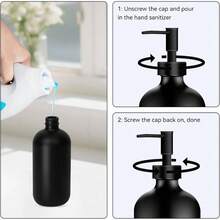 Commercial Soap & Lotion Dispensers - Black Soap Dispenser - View 4