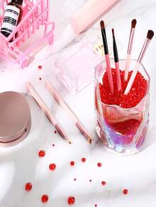 200/500/1000pcs Red Diamond Shaped Acrylic Sequins - Shiny Table Decor And Vase Filler, Suitable For Weddings, Birthdays, Christmas And Parties - Two Sizes Available, Party Decorations, Best Christmas Decorations - Multicolor - View 6