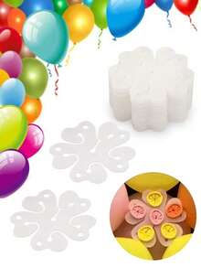 Wedding, Holiday & Birthday Party Supplies: Balloon Accessories - Plum Blossom Clips, Multi-Function Balloon Rings & Balloon Arch Shaping Clips.