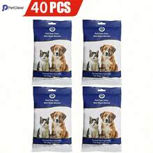 Pet Wet Wipes Gloves 10pcs – Convenient & Gentle Cleaning For Cats And Dogs, Ideal For Quick Hygiene Touch-Ups, Removes Dirt, Odor, And Excess Hair, Perfect For Travel, Outdoor Adventures, And Daily Grooming - White - View 14