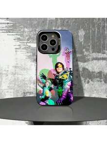 Funda para teléfono D-Death S-Stranding 2 compatible con 16,15,14,13,12,11,Pro,XS,Max,Plus,Mini,SE4,E, cubierta negra mate a prueba de golpes, funda compatible con funda  17 pro max, funda  17 pro, funda  17, funda  16, funda  16 pro max, funda  15 - Z3 - Ver 4