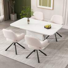 Dining Chairs - White - View 1