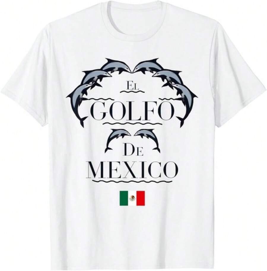 Dolphin Unisex T-Shirt - White - View 1