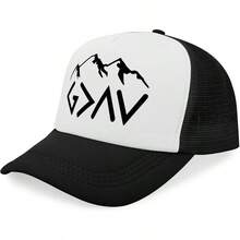 God Is Greaters Than Highs And Lows Baseball Hat Running Caps Mom - God Is Greaters Than the Highs and Lowsallblack5 - View 3