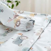 1 buc bavetă pentru bebeluși și husă pentru scaun înalt, pentru 6-24 de luni, fete sau băieți, cu mâneci lungi pentru bebeluși, articole esențiale pentru înțărcare conduse de bebeluși pentru mâncat, hrănirea bebelușilor, economisirea mizeriei