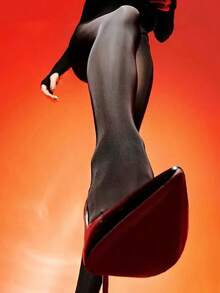 1 Pair Of New-Style Black 80D Pantyhose, Spring-Autumn Style. Comfortable And Form-Fitting, These Pantyhose Do Not Slip Off. - Black - View 4