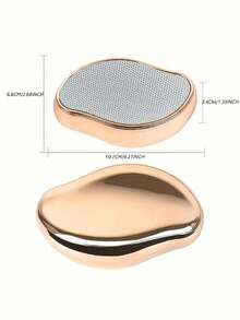 无痛物理脱毛器，采用水晶玻璃材质，易于清洁，可重复使用，身体护理脱毛工具