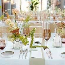 72 Pcs Bud Vase Set, Vases For Centerpieces, Cute Glass Bud Vases In Bulk, Small Vases For Flowers, Clear Vase Set For Wedding Decorations, Home Table Flower Décor - 無色 - 查看 4