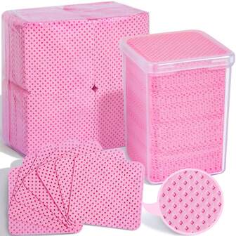 1000/400pcs Gel Nail Polish Remover Wipes Cleaner Nail Remover Lint Free Wipes Cleaner Paper Pad Wholesale Makeup Tools, Cleaner, Nail Art, Nail Polish Remover, Lint Free Wipes, Cleaner, Paper Pad