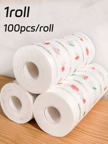 50/100/200/400pcs Disposable Reusable Kitchen Cleaning Cloths - Non-Stick And Easy To Clean, Suitable For All Household Needs, Tear-Off, Wet And Dry Towels, Non-Woven Oil-Absorbing Cleaning Rags, Drying Cloths