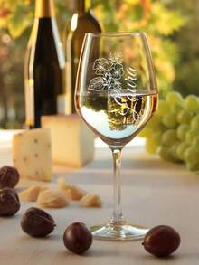 Personalized Photo Wine Glass - Customizable Etched/Engraved With Your Photo And Text, Elegant Couple Champagne Flutes, Suitable For Wedding, Anniversary, Valentine's Day - Durable Glass Material - Perfect Gift For Her/Him - Collectible Barware, Gift For Wine Lovers, Anniversary Gift, Engraved Design, Premium Glassware, Anniversary Couple, Best Christmas Gift - Multicolor - View 6