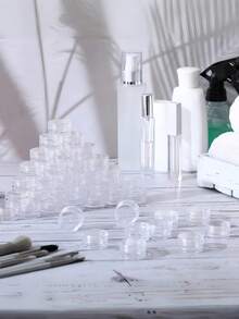 72pcs/48pcs/24pcs/12pcs/1pc 5ml Empty Box Diamond Powder Jewelry Storage Box Eye Shadow Lipstick Filling Bottle Small Round Cosmetic Container Travel Portable Box Subpackage Can Mini Small Round Jar With Lid Round Cosmetic Box Subpackage Bottle Leak Proof Bottle Nail Jewelry Box Sequin Subpackage Empty Bottle Small Round Bottle Eye Shadow Gold Powder Cream Bottle