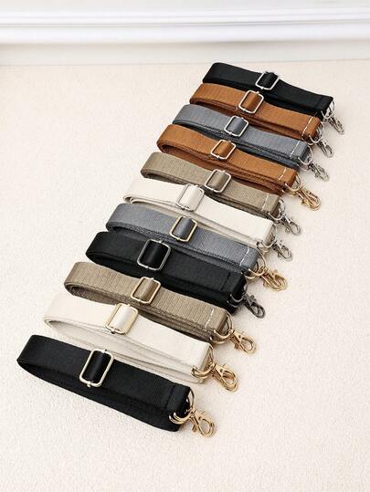 Adjustable Replacement Strap, Solid Color One Shoulder Crossbody Bag, Multifunctional DIY Travel Accessory