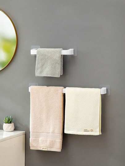 1个浴室拖鞋架，壁挂式鞋子收纳整理架，防水家用