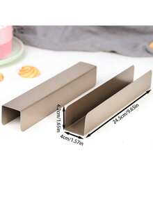 Carbon Steel U-Shaped Cookie Mold - , Heat-Conductive & Baking Essential - 棕色 - 查看 6