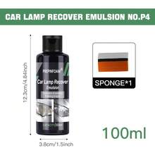 JB-XPCS 通用型大灯修复膏套装，汽车大灯修复抛光剂，划痕和泛黄去除剂，高强度大灯修复剂，配有适用于所有车型的涂抹海绵 - 黑色 - 查看 16