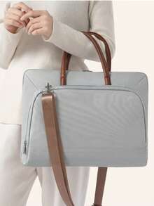 1PC Fashionable And Simple Multi-Layer Storage Laptop Bag, Waterproof, Wear-Resistant,And Scratch Resistant Laptop Bag Back To School - One Size - View 8