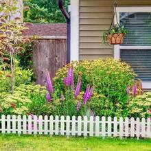 3pcs White Plastic Garden Fence - Durable Anti-Digging Decorative Fence, Suitable For Patio, Yard And Outdoor Space, Lightweight And Easy To Install, Great For Defining Cats/Dogs Activity Area, Outdoor Decorative Fencing | Classic White Pickets | Lightweight Structure, Outdoor Fence - White - View 10