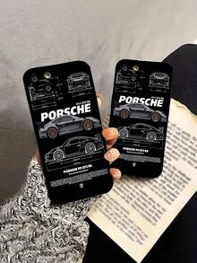 Funda mate con ilustración de diseño del  911 GT3 RS, compatible con fundas de , OPPO, Vivo, Redmi, ,  y Honor, así como con  17,  16 Pro Max,  15 Pro Max,  13 y  12. Fabricada en TPU, ofrece protección anticaídas. Ideal para regalar a familiares, amigos, seres queridos, novios o novias, y para Navidad.funda de ,  funda de  16, Navidad,  fundas de , funda de  15,  17 Pro Max, fundas para , funda de  16 Plus, regalos de Navidad, funda de  13, funda de teléfono de Navidad, funda de  16 Pro, funda de teléfono  15, funda de teléfono  13, funda de  15, rosa, funda de teléfono rosa, regalos, malvado, regalos para mujeres, funda de teléfono linda, regalos para hombres, teléfono negro Estuche, regalos para hombres - Negro - Ver 4