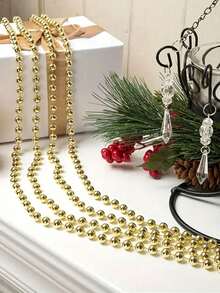 Decorațiune cu lanț de perle pentru nuntă - Potrivită pentru decorarea tivului rochiei de mireasă, ambalarea buchetului, crearea detaliilor romantice ale ceremoniei - Multicolor - Vizualizare 3