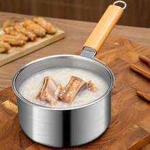Bộ 3 nồi chiên sâu bằng thép không gỉ 304 có lọc, nồi chiên sâu đa năng nhỏ gọn dùng trong gia đình có nắp đậy, tay cầm có thể tháo rời, dùng để chiên khoai tây/gà rán - Nồi chiên sâu bằng thép không gỉ 304, thích hợp để chiên khoai tây, gà, đun sữa, nấu mì, nồi nhỏ - Dụng cụ nấu ăn thiết yếu - Không cần điện - Nhiều màu - Xem 7